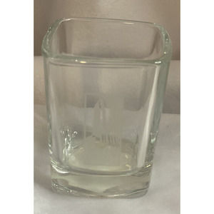 Top of the Rock NYC Square Shot Glass - NYC Souvenir